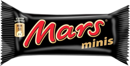 Конфеты MARS Minis c нугой и карамелью